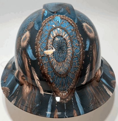 Badass hard hat with a Hydro dipped design 
