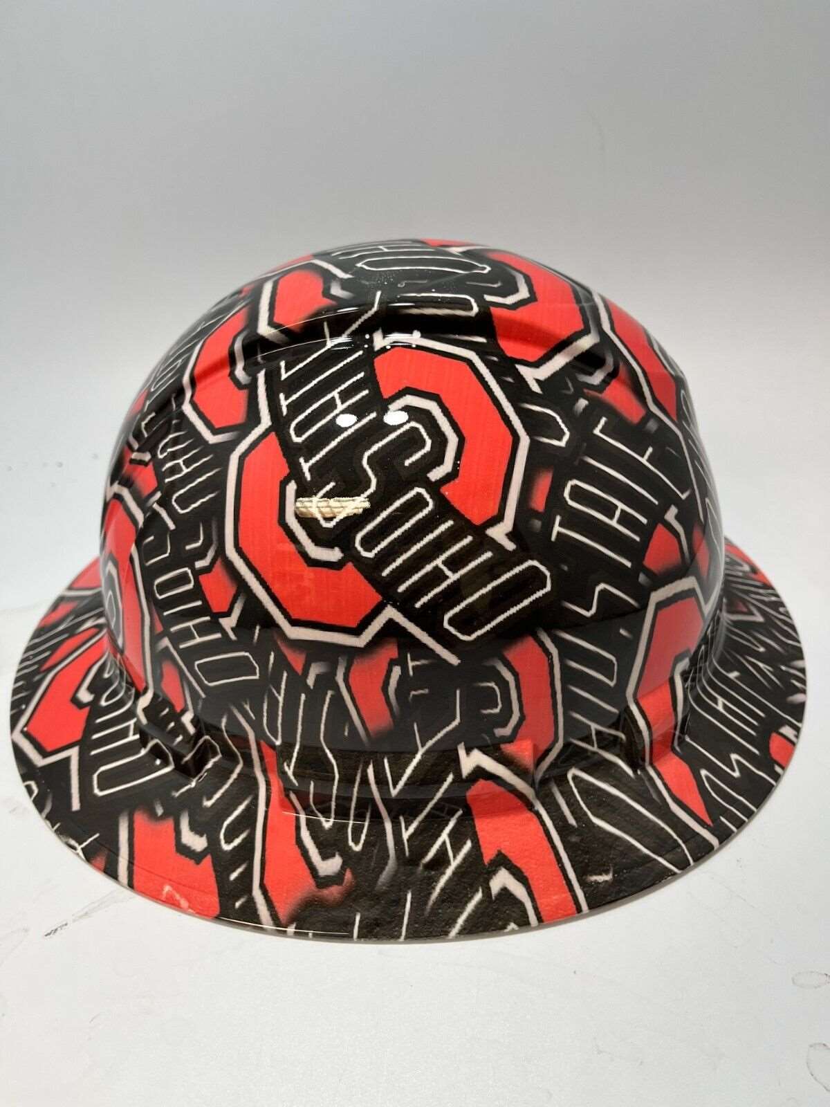 Badass hard hat with a Hydro dipped team design 