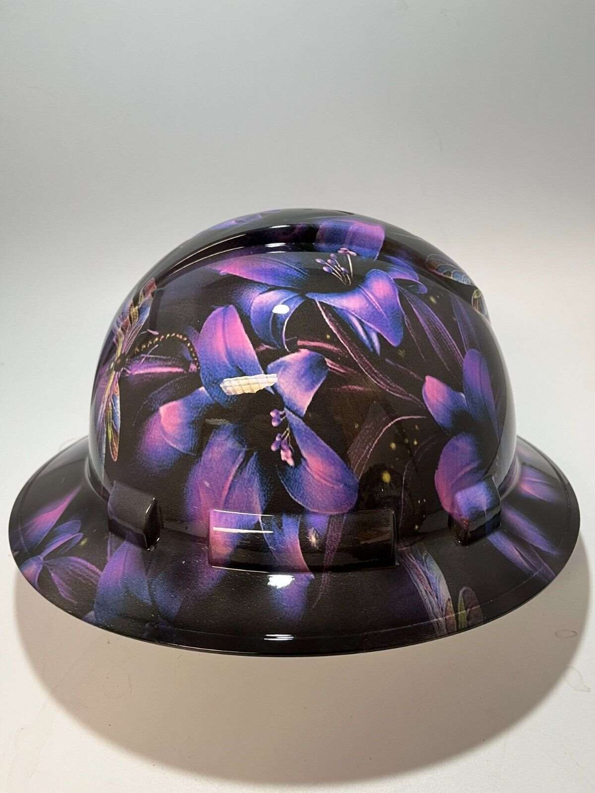 Badass hard hat with a Hydro dipped design 