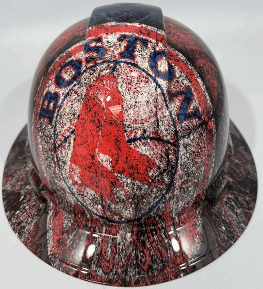 Badass hard hat with a Hydro dipped team design 