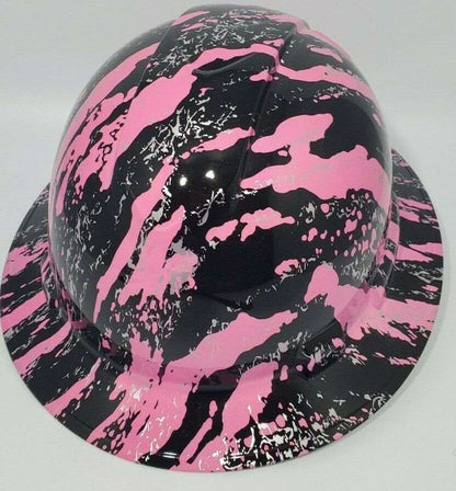 Bad ass hardhat with a fun hydro dipped design