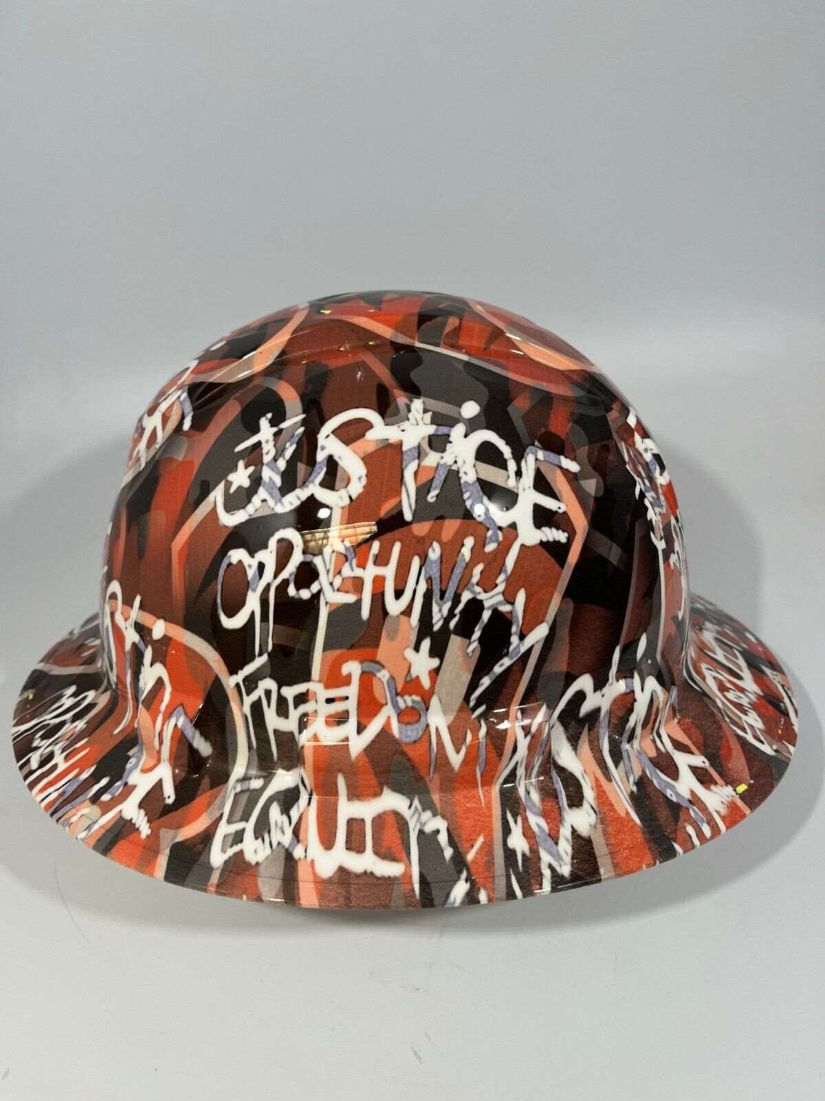 Badass hard hat with a Hydro dipped team design 