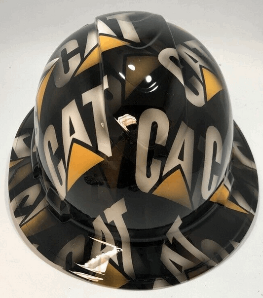 Badass hard hat with a Hydro dipped design 