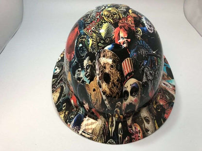 Badass hard hat with a Hydro dipped streaming design 