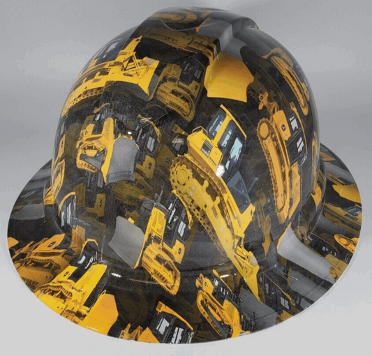 Badass hard hat with a Hydro dipped design 