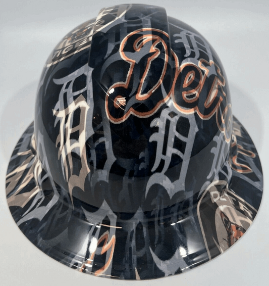 Badass hard hat with a Hydro dipped team design 