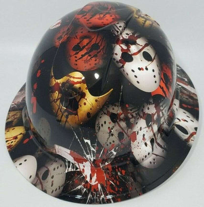 Badass hard hat with a Hydro dipped streaming design 