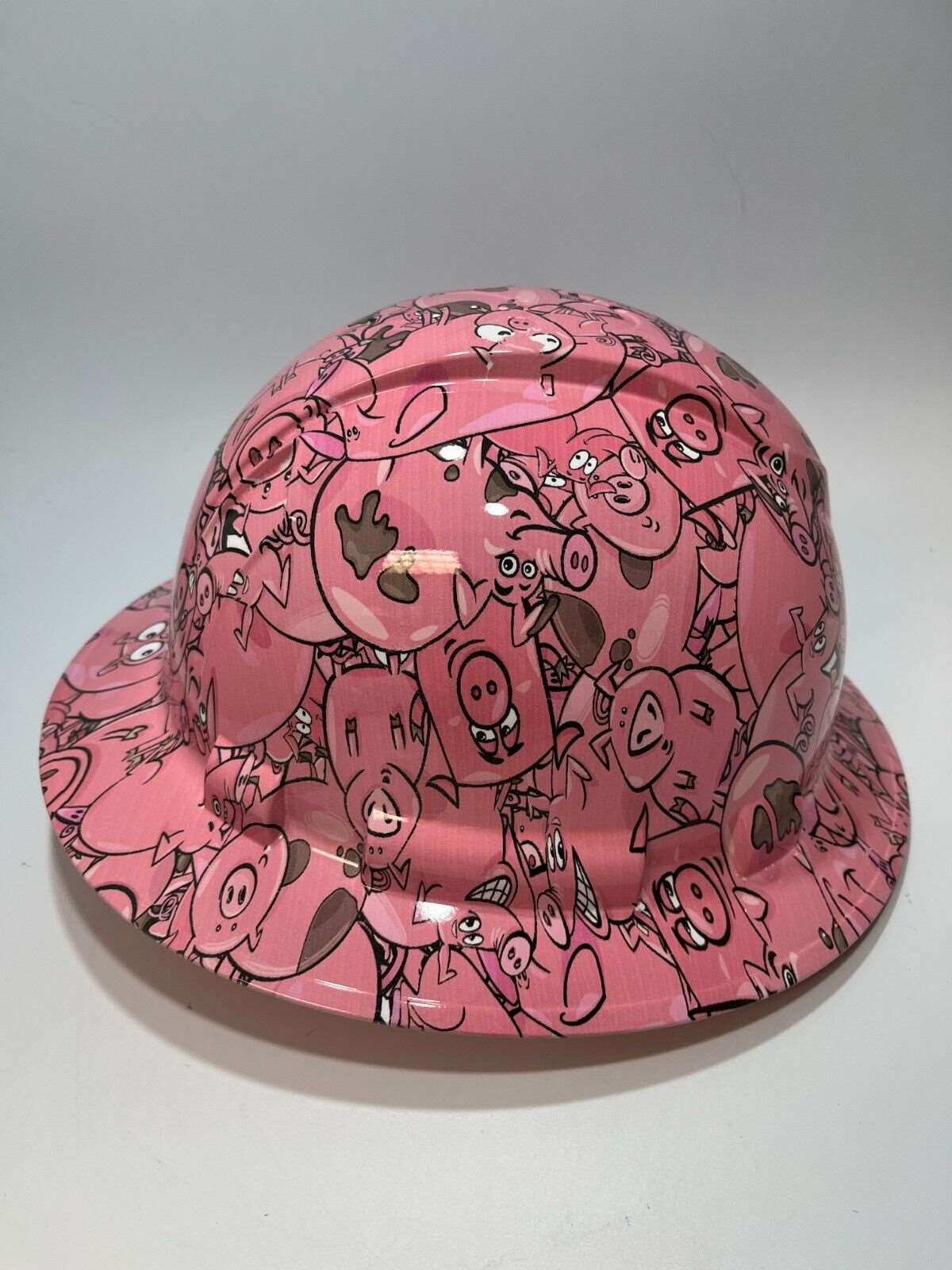 Badass hard hat with a Hydro dipped design 