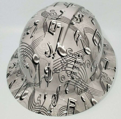 Bad ass hardhat with  hydro dipped design to showcase the music and you