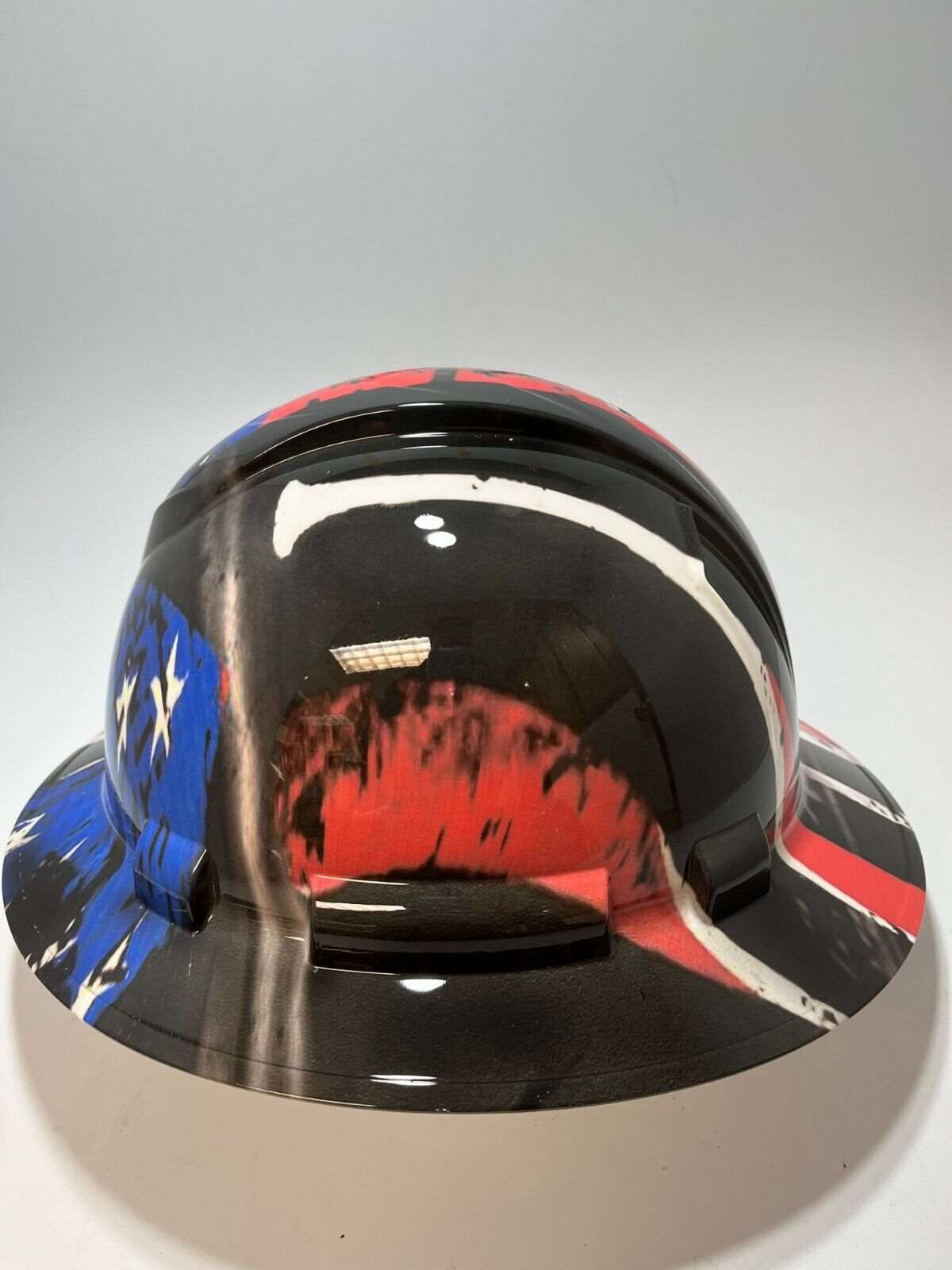 Badass hard hat with a Hydro dipped team design 