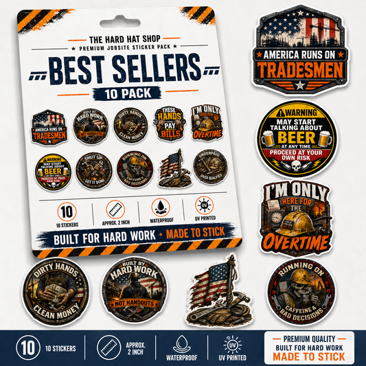 Best Sellers Premium Jobsite Sticker Pack