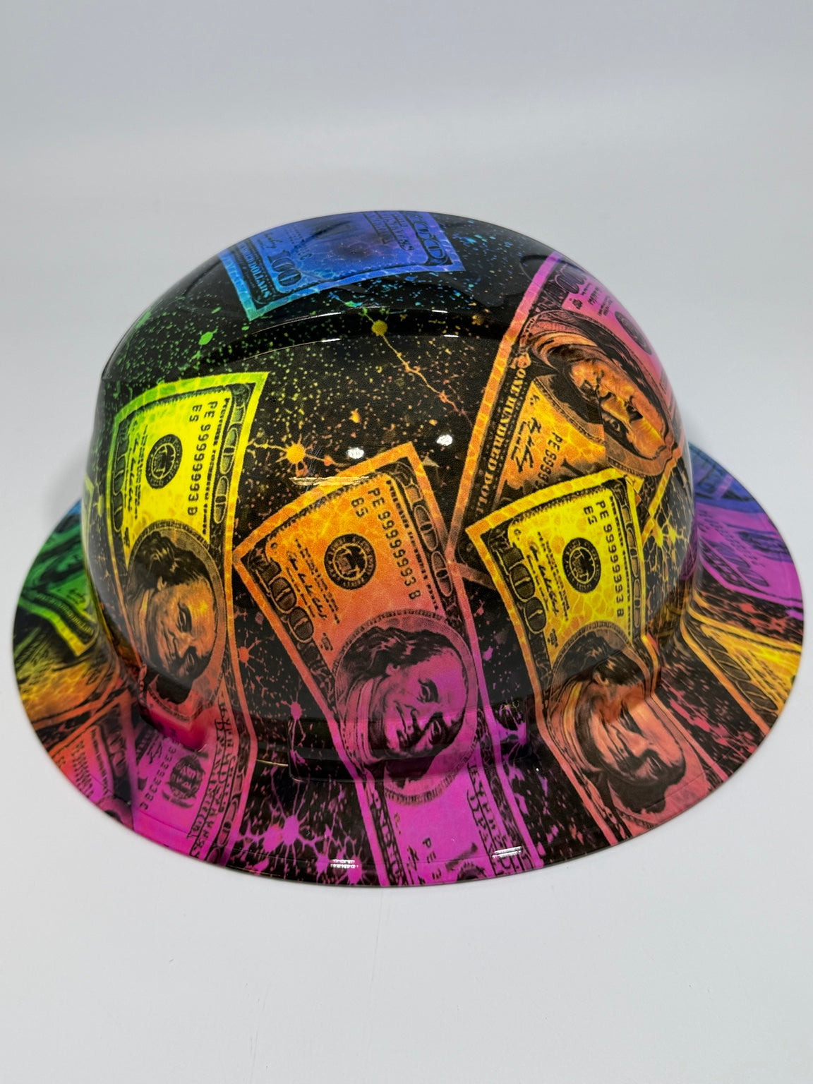 ALL ABOUT THE MONEY Full Brim Hard Hat