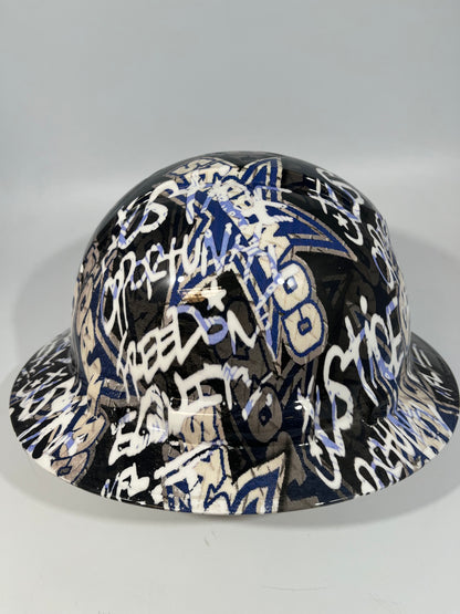 New Full Brim Hard Hat Custom Hydro Dipped DALLAS COWBOYS INSPIRE CHANGE