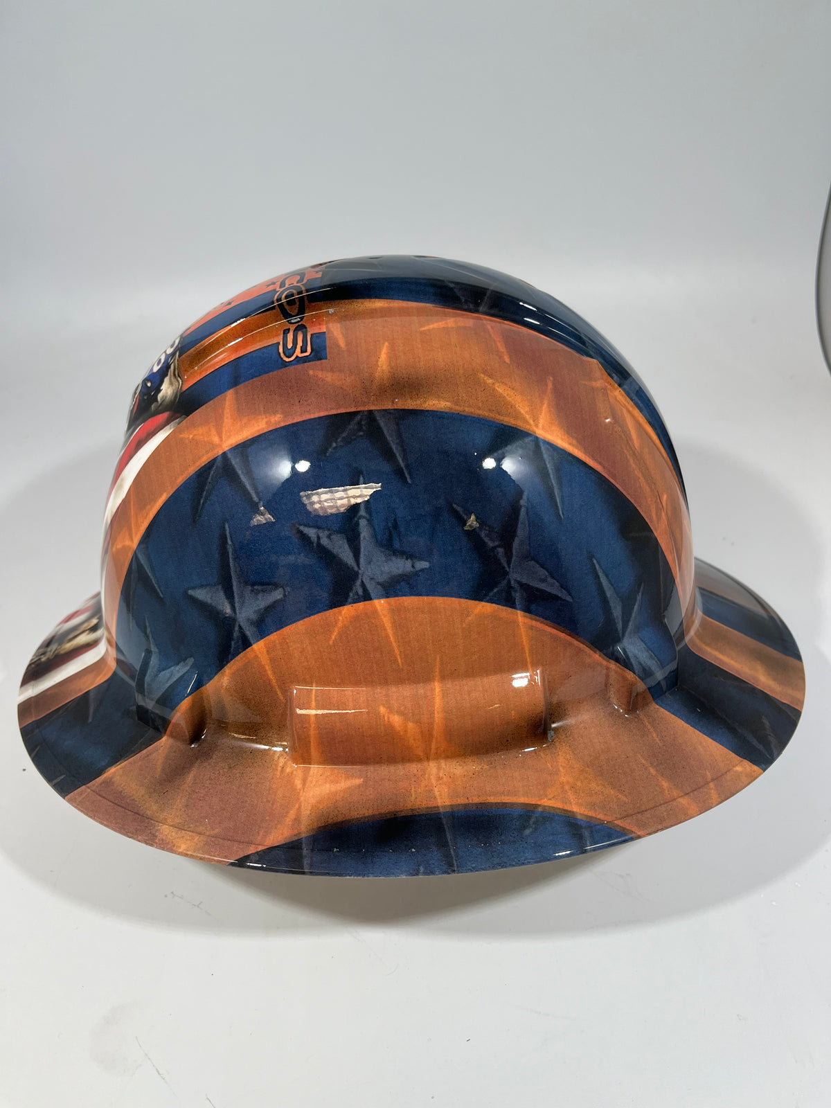 Full Brim Hard Hat Custom Hydro Dipped DENVER BRONCOS 2 Full Brim Hard Hat Custom Hydro Dipped DENVER BRONCOS 2
