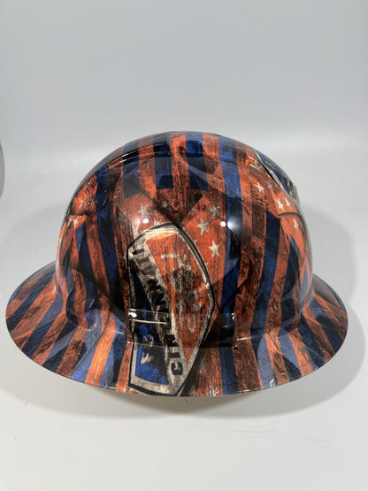New Full Brim Hard Hat Custom Hydro Dipped FC CINCINNATI SOCCER