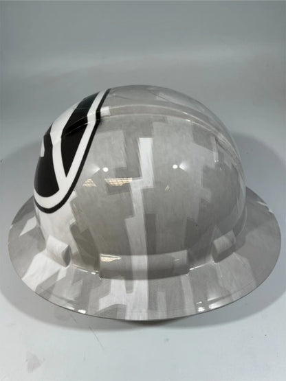 Full Brim Hard Hat Hydro Dipped GREEN BAY PACKERS SALUTE TO SERVICE EDITION
