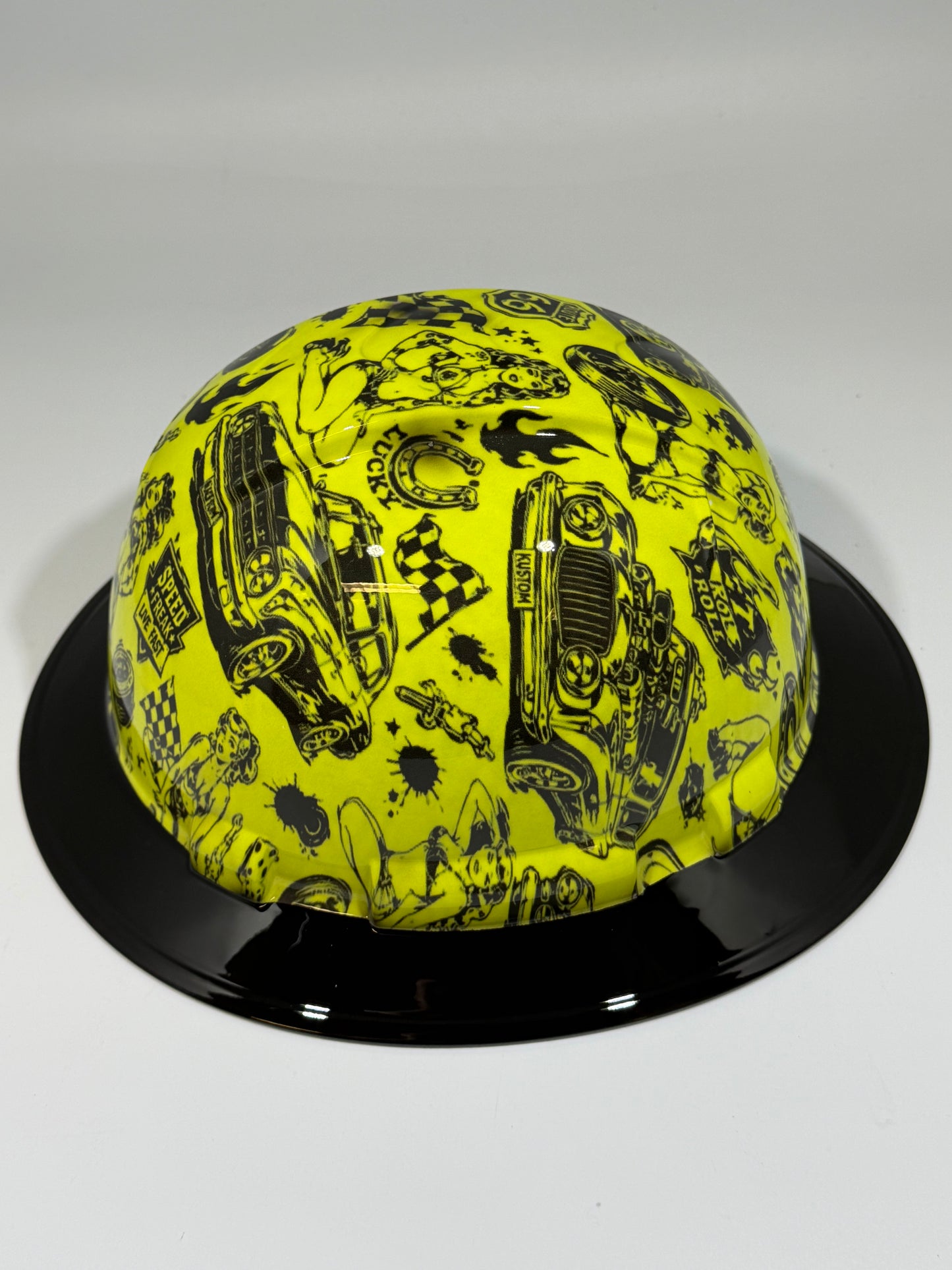Full Brim Hard Hat Hydro Dipped AUTO RAMA