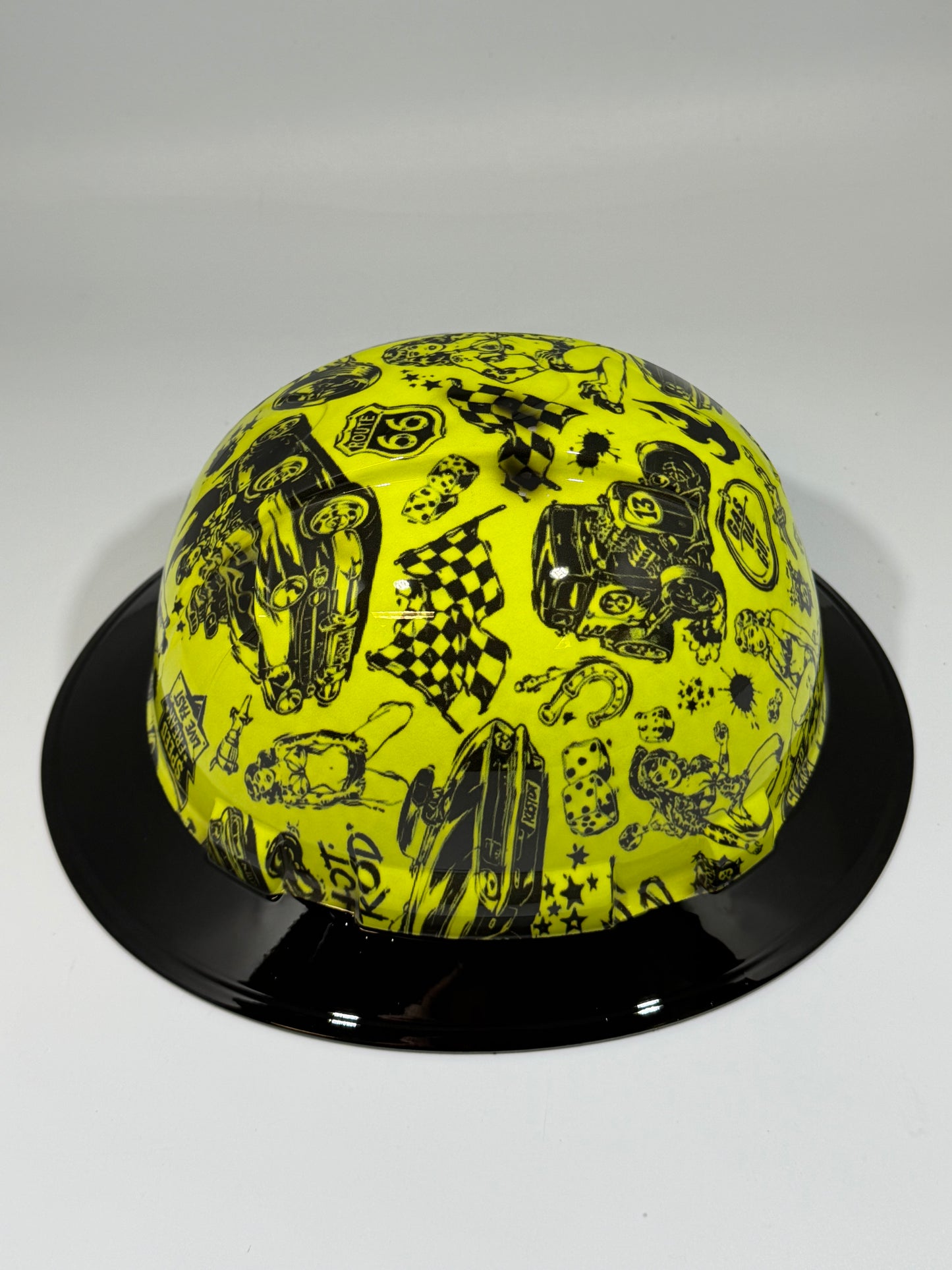 Full Brim Hard Hat Hydro Dipped AUTO RAMA