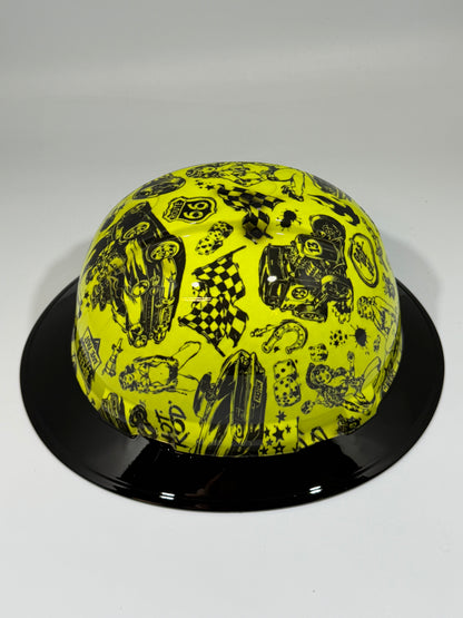 Full Brim Hard Hat Hydro Dipped AUTO RAMA