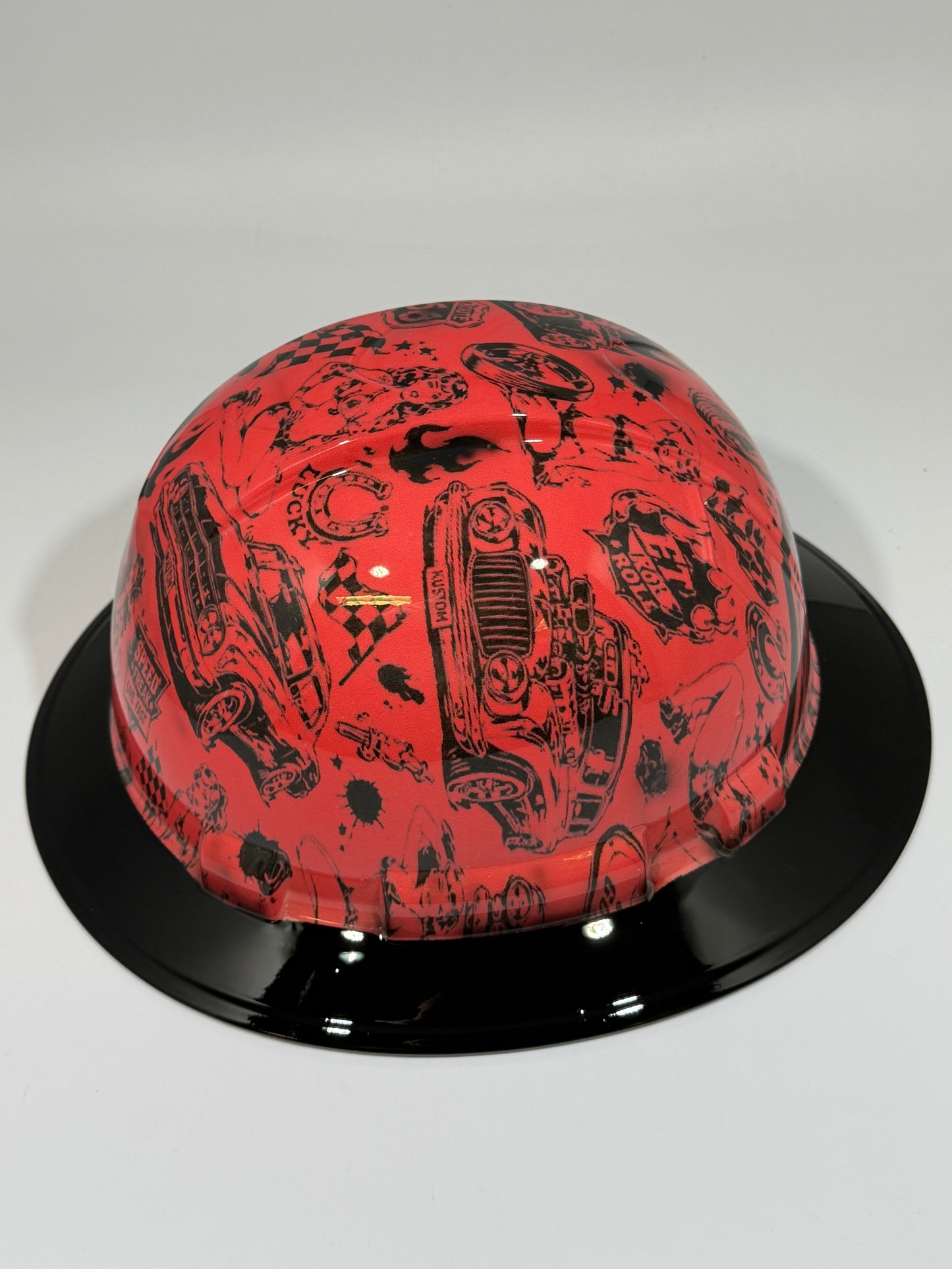 Full Brim Hard Hat Hydro Dipped AUTO RAMA
