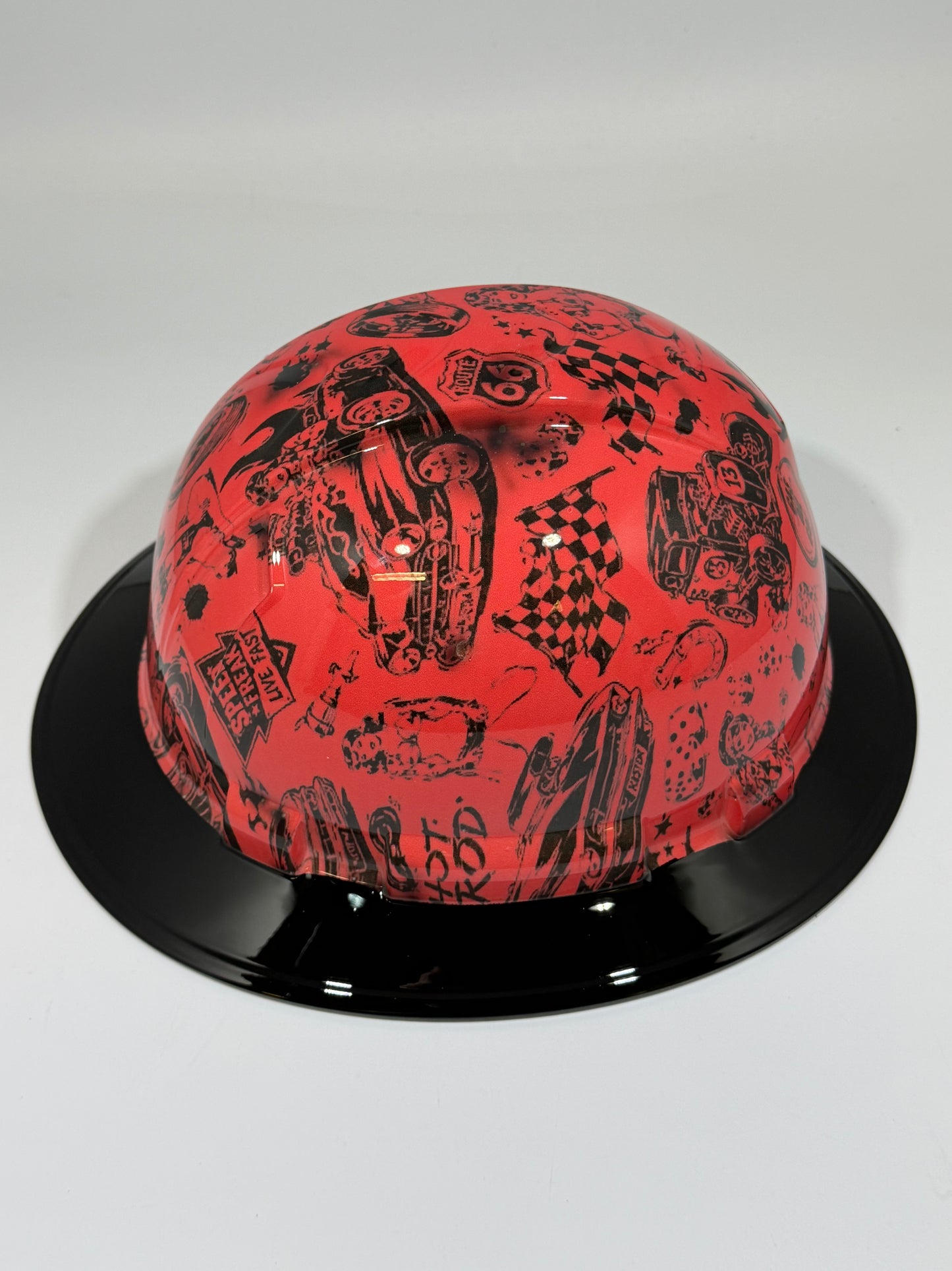 Full Brim Hard Hat Hydro Dipped AUTO RAMA