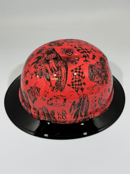 Full Brim Hard Hat Hydro Dipped AUTO RAMA