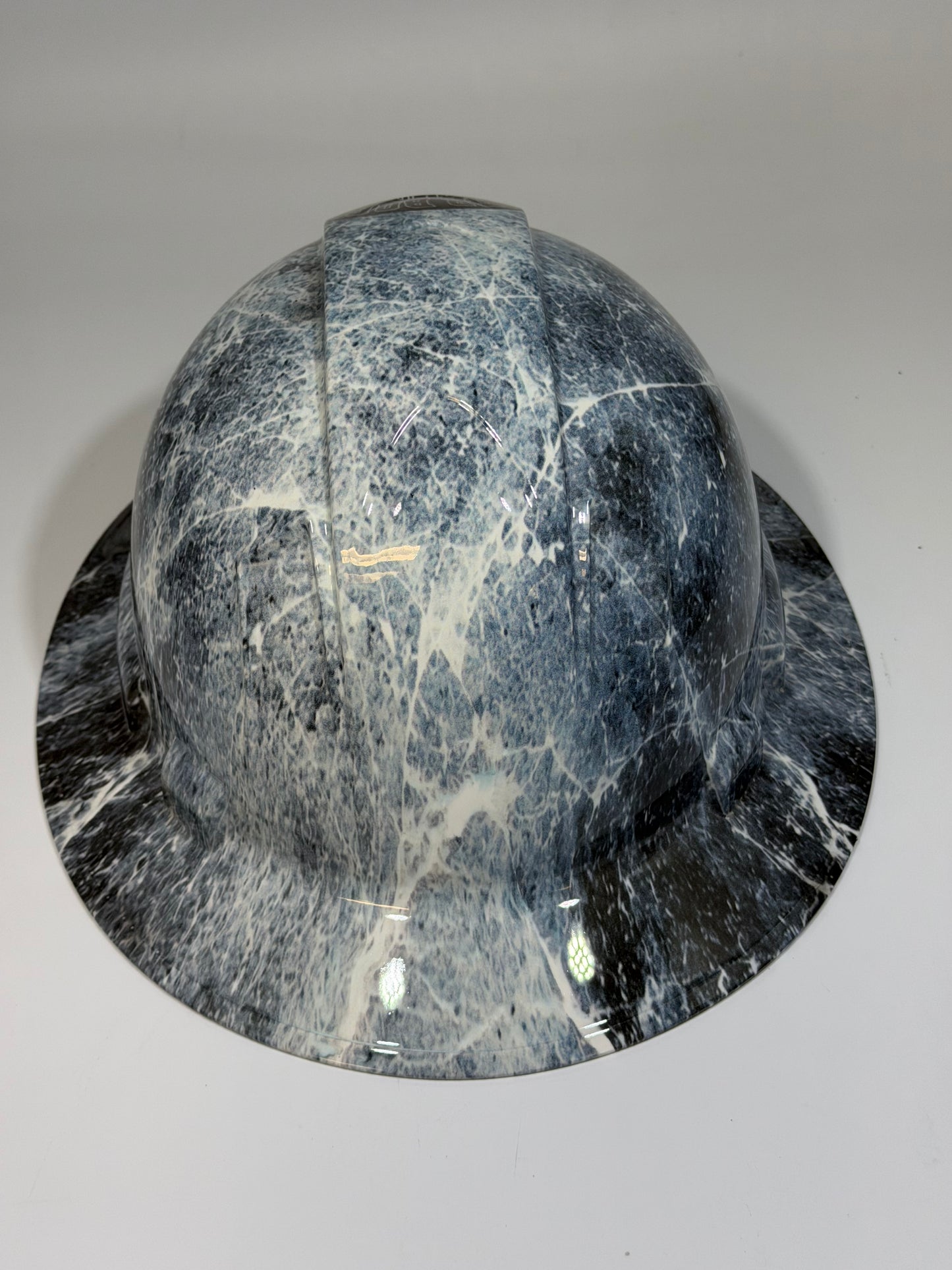 Full Brim Hard Hat Hydro Dipped BEAVER BOBCATS