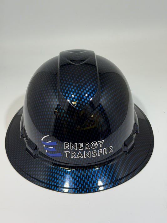 Full Brim Hard Hat Hydro Dipped ENERGY TRANSFER
