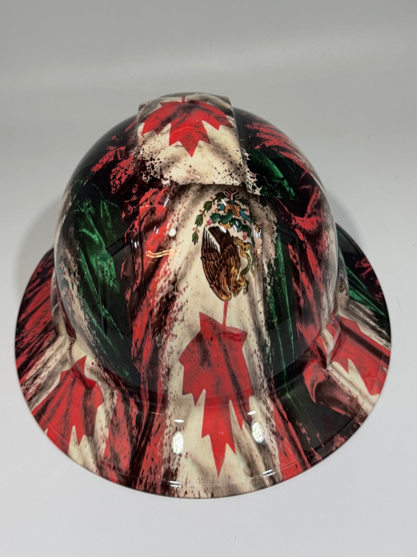 MEXICAN CANADIAN Full Brim Hard Hat