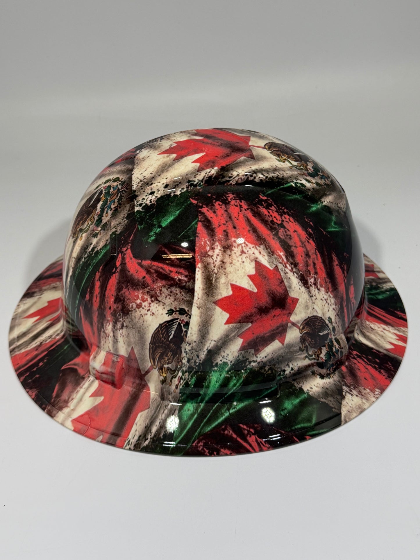 MEXICAN CANADIAN Full Brim Hard Hat