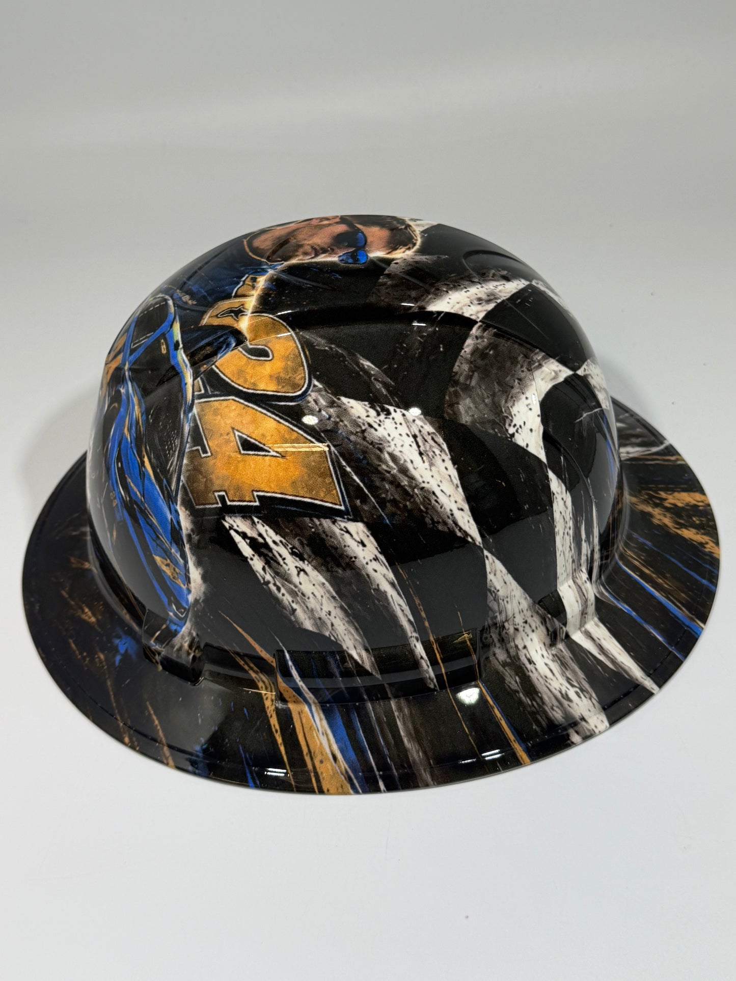 #24 WILLIAM BYRON Full Brim Hard Hat