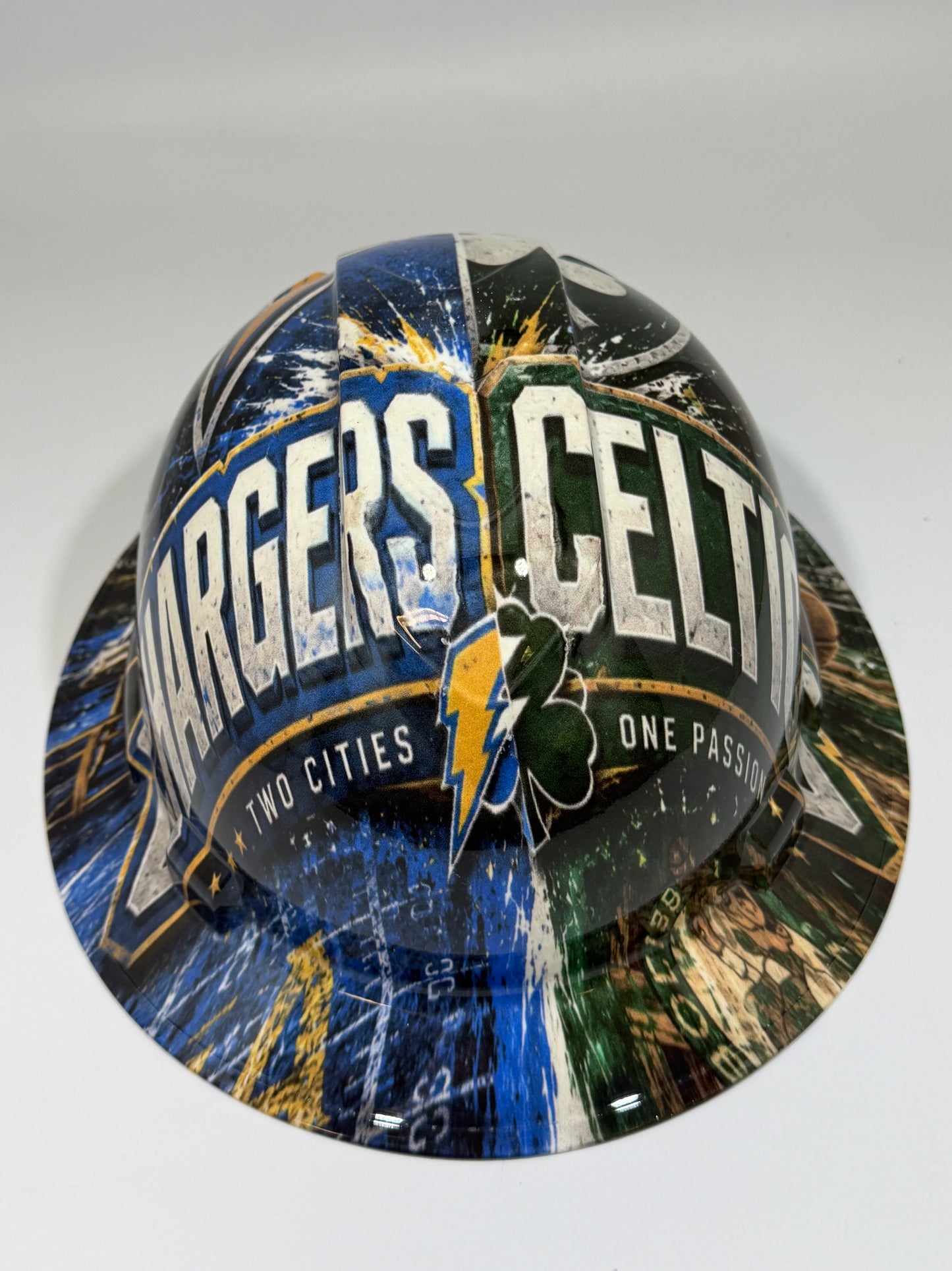 CHARGERS CELTICS Full Brim Hard Hat