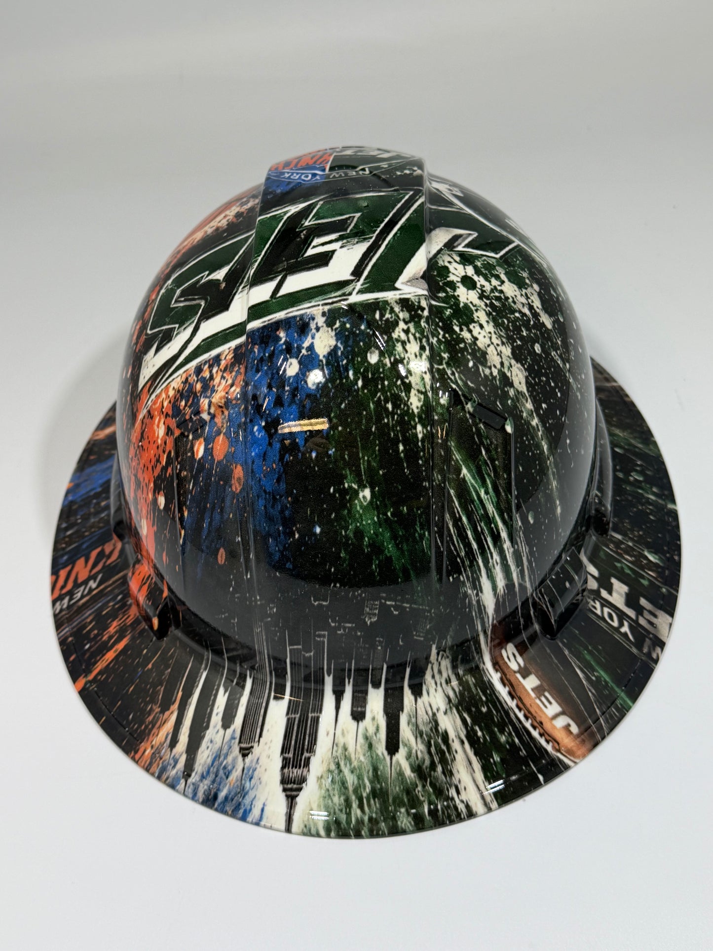 NEW YORK KNICKS JETS Full Brim Hard Hat