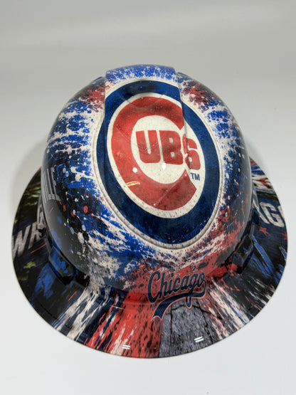 CHICAGO CUBS Full Brim Hard Hat