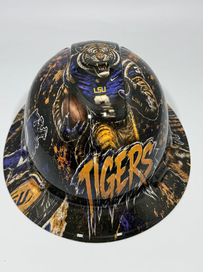 LSU TIGERS Full Brim Hard Hat
