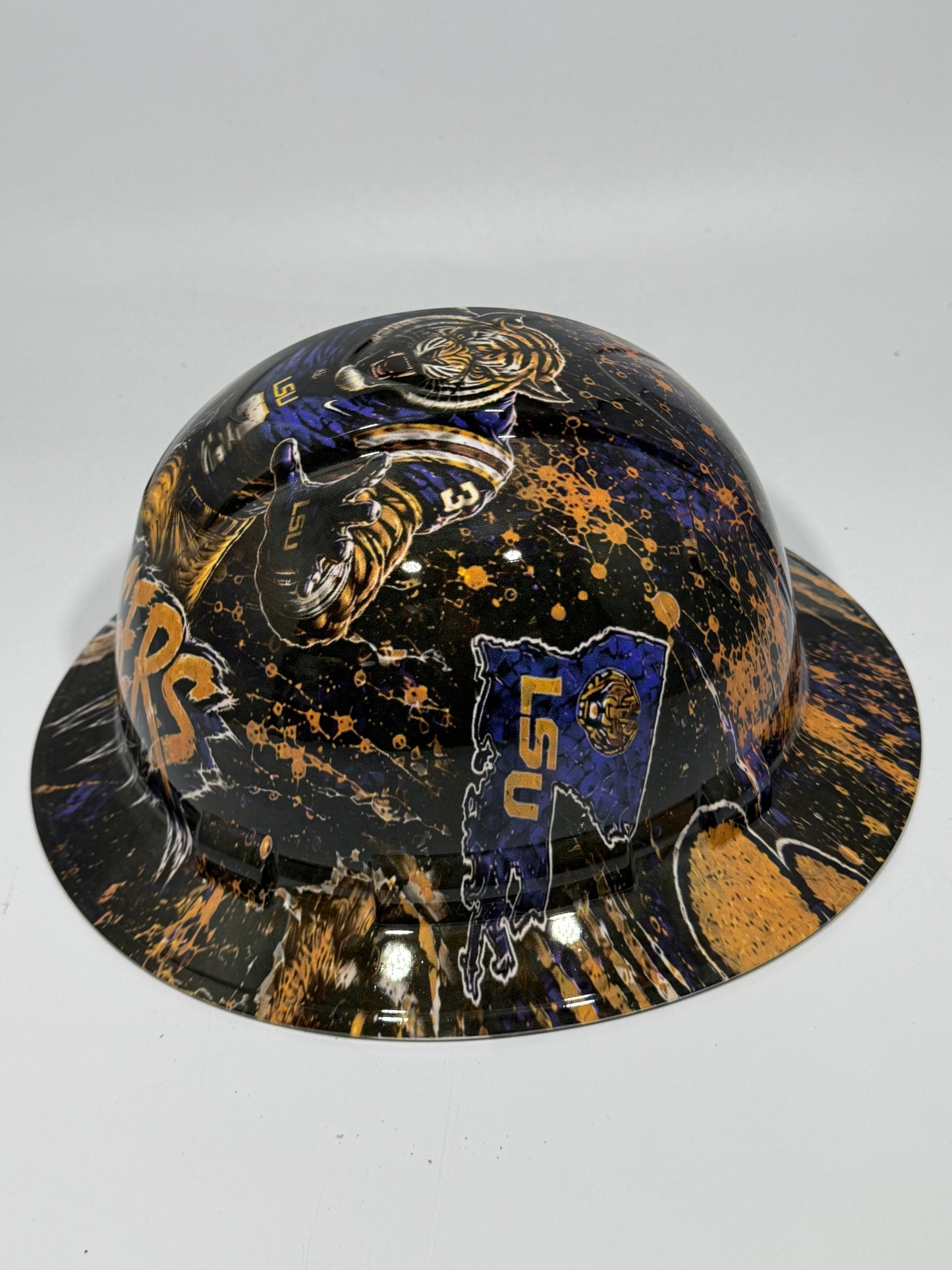 LSU TIGERS Full Brim Hard Hat