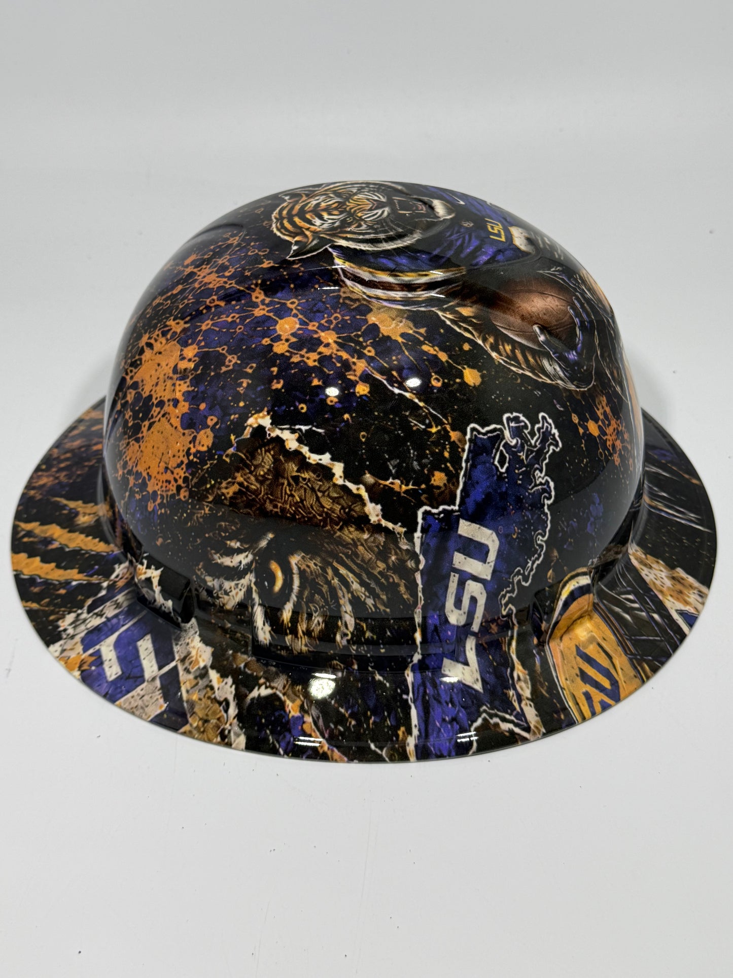 LSU TIGERS Full Brim Hard Hat