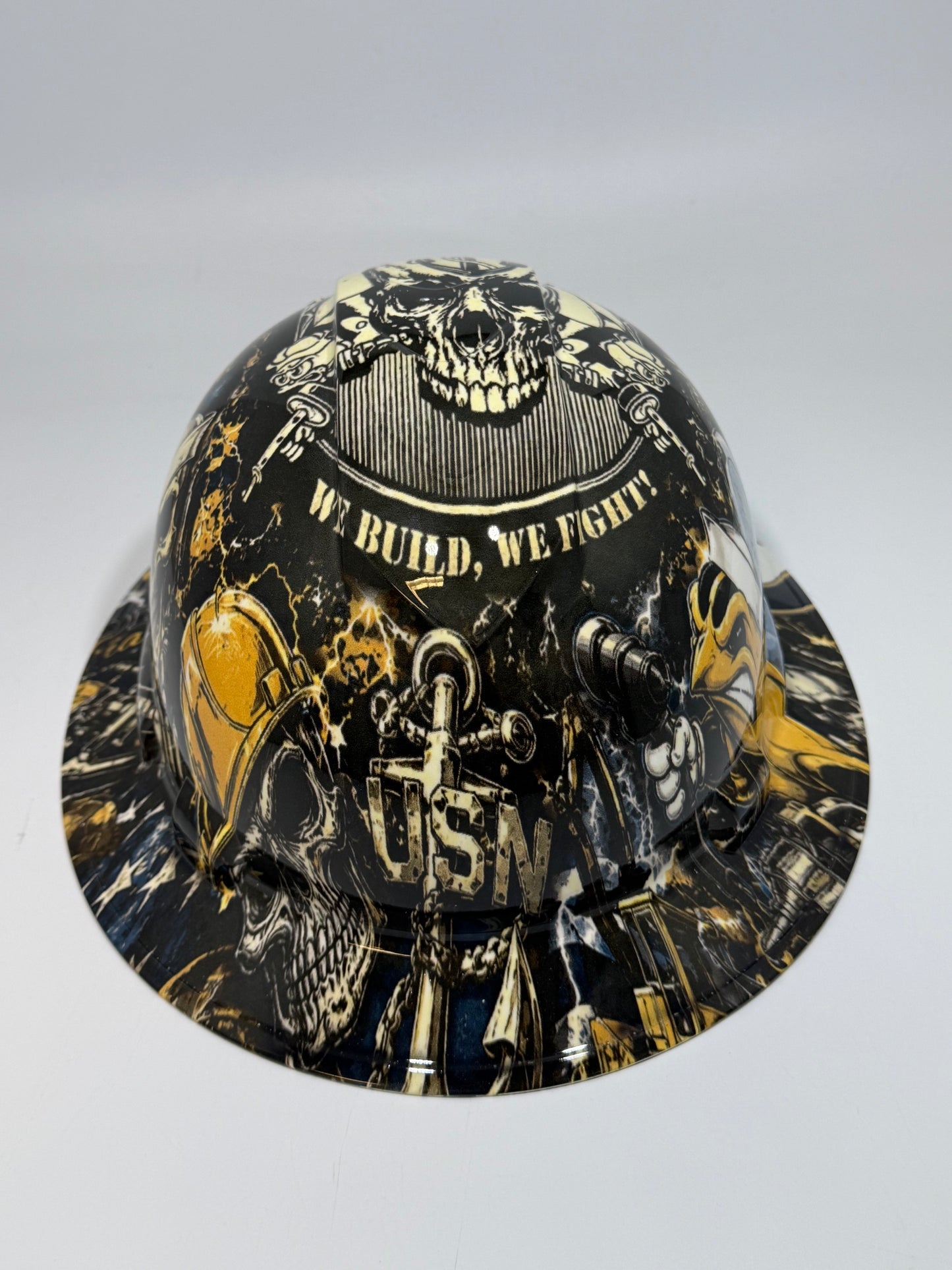 SEABEE Full Brim Hard Hat