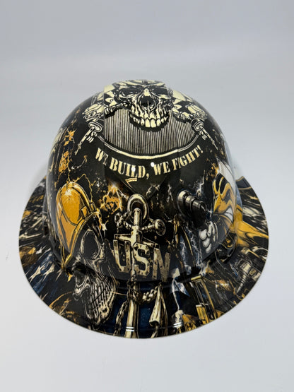 SEABEE Full Brim Hard Hat