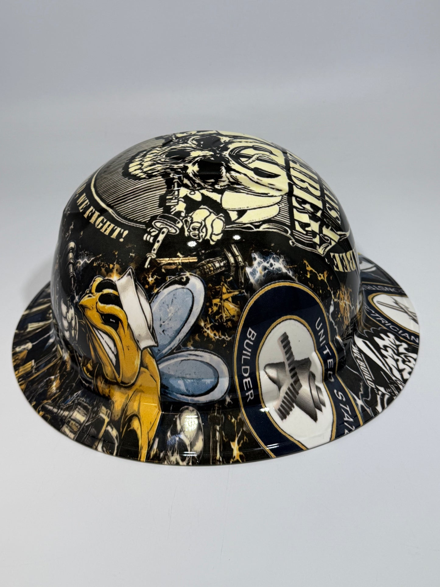 SEABEE Full Brim Hard Hat
