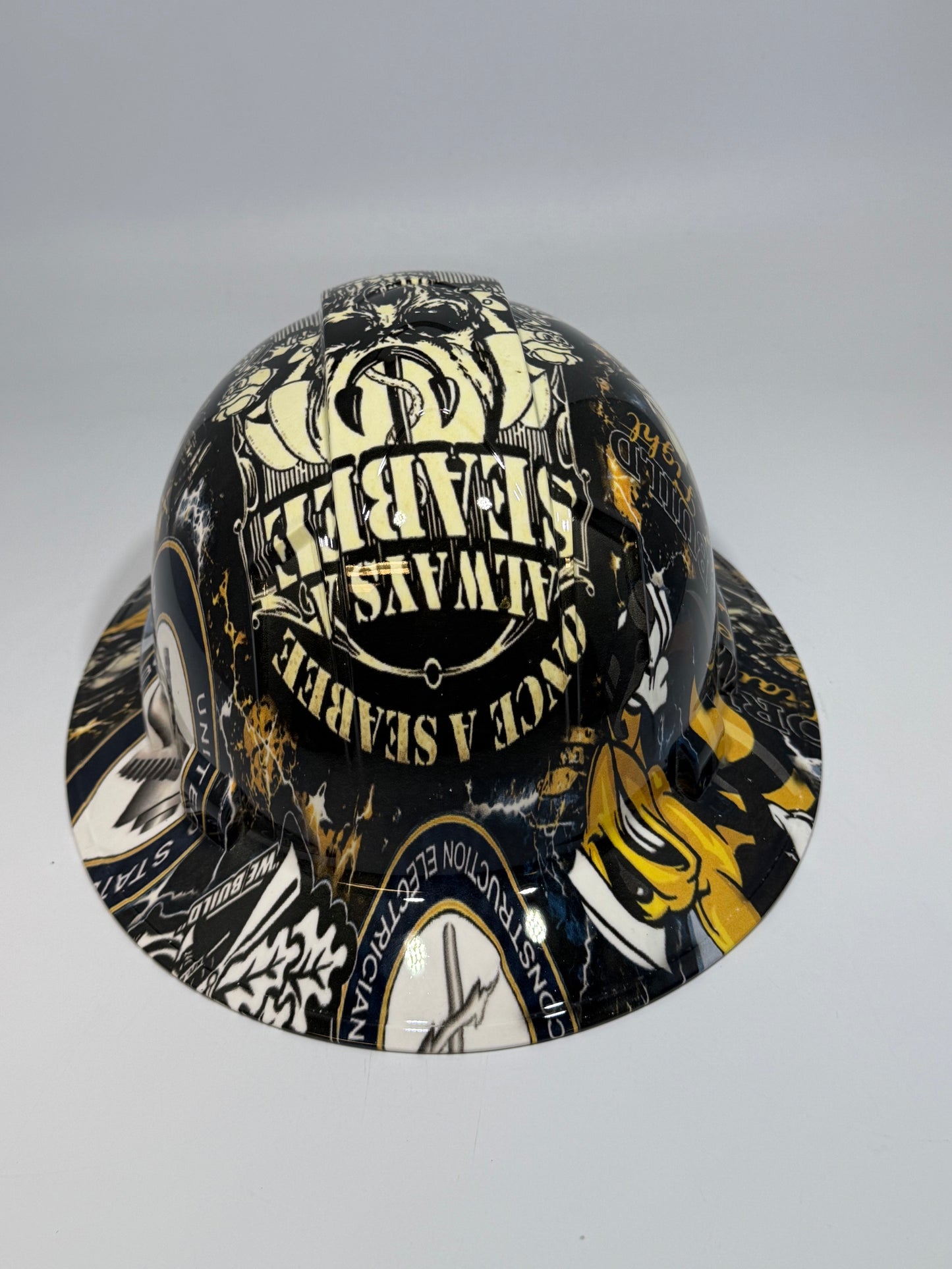 SEABEE Full Brim Hard Hat