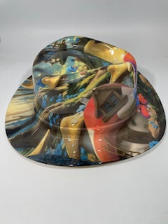 Full Brim Smurf Cowboy Hard Hat