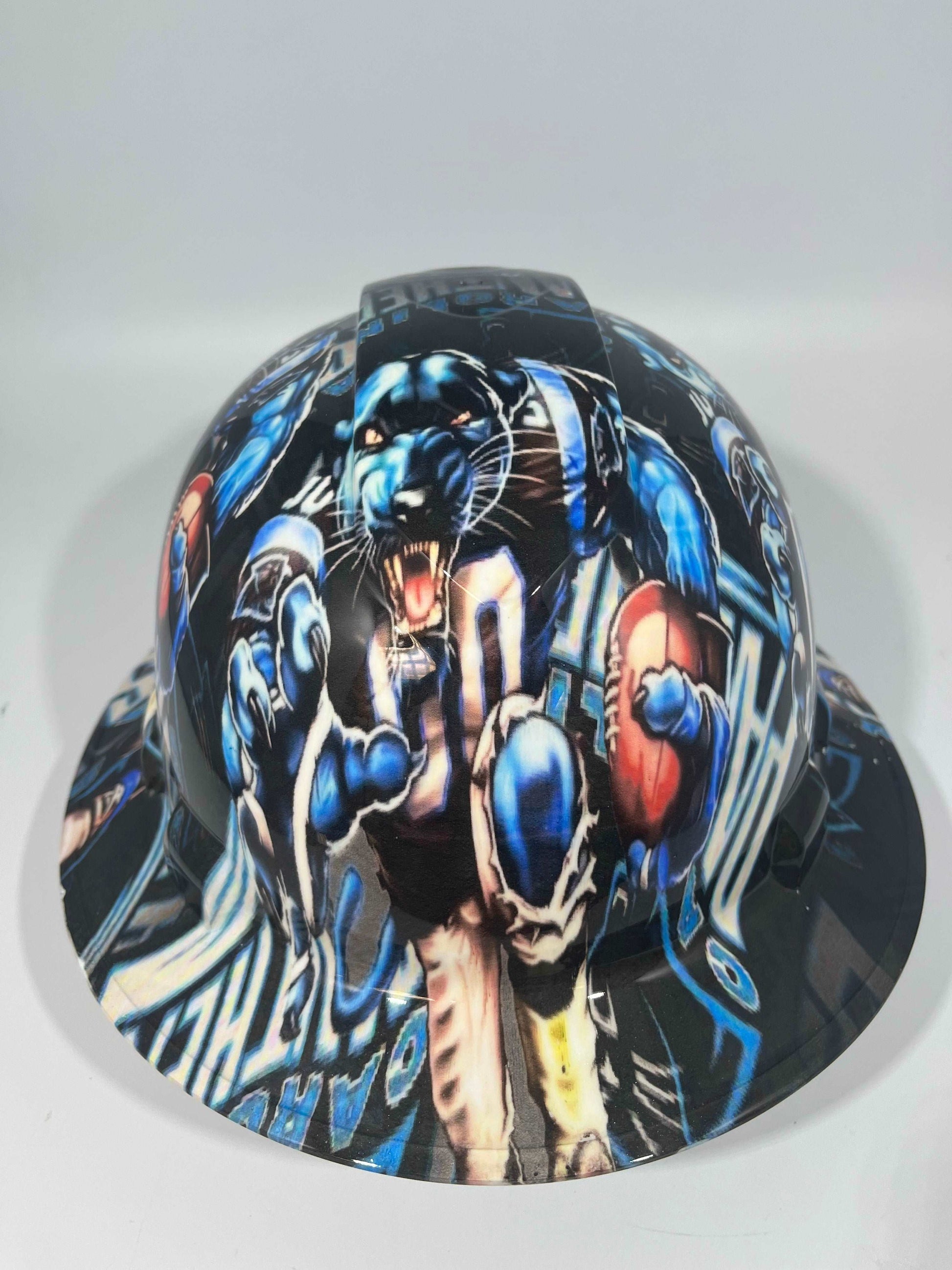 Badass hard hat with a Hydro dipped team design 