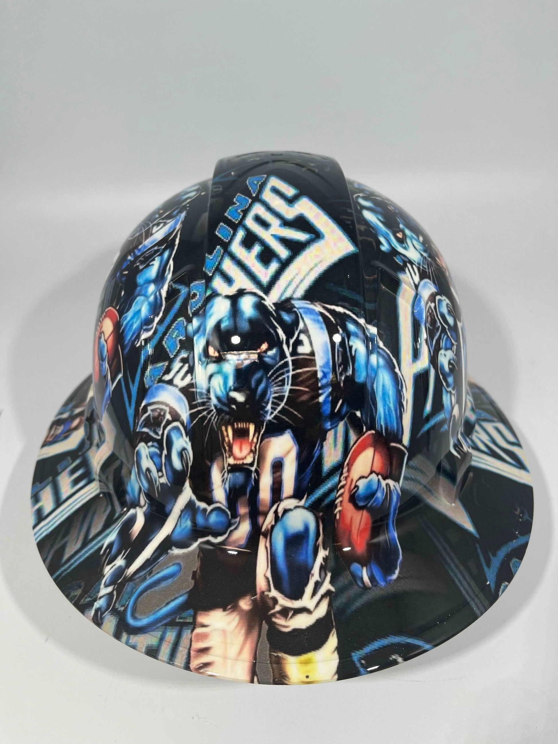 Badass hard hat with a Hydro dipped team design 