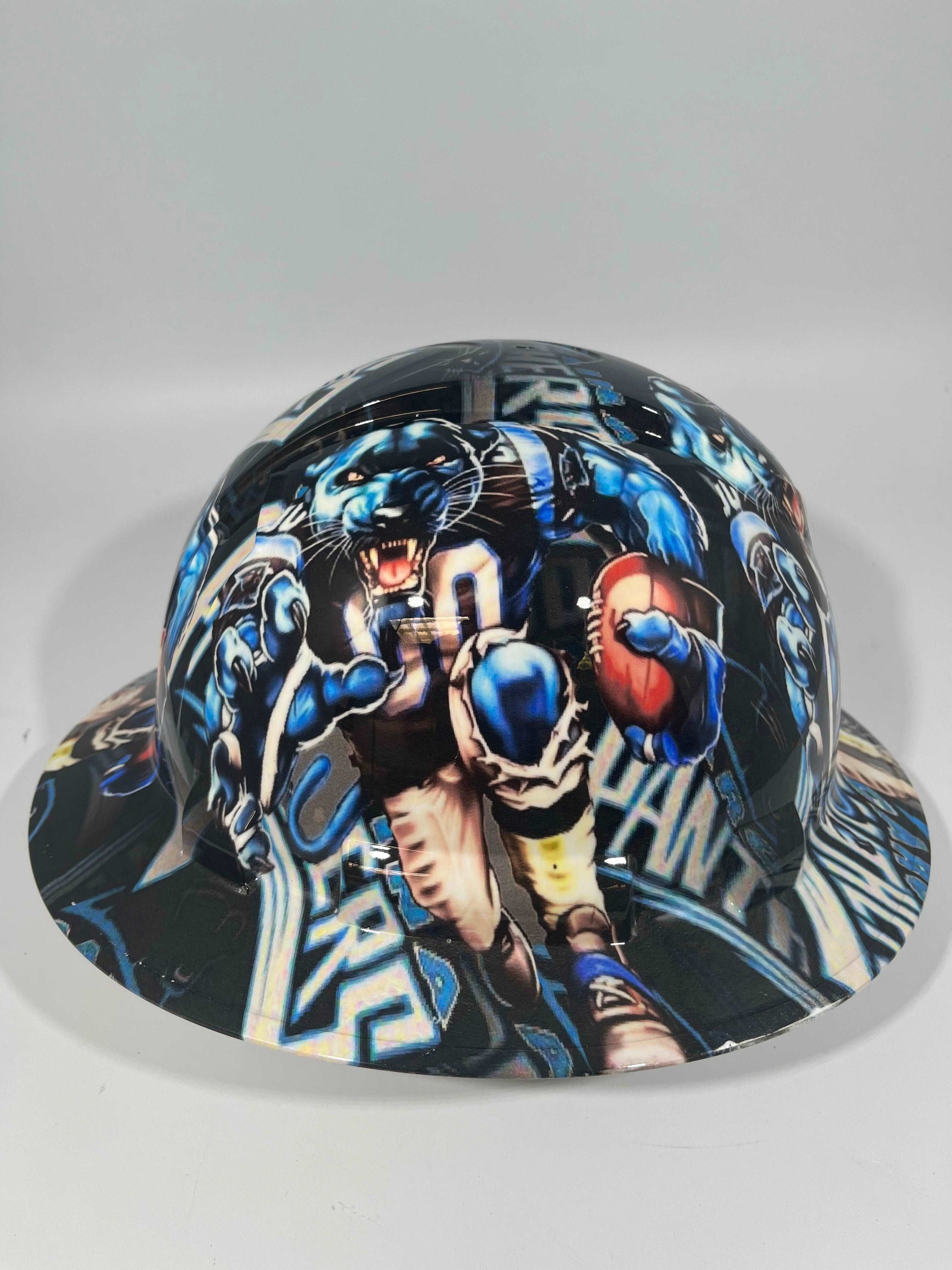 Badass hard hat with a Hydro dipped team design 