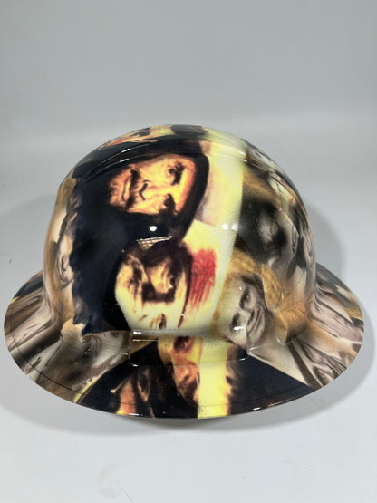 Full Brim Hard Hat Hydro Dipped COUNTRY MUSIC LEGENDS
