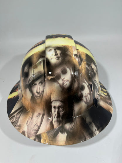 Full Brim Hard Hat Hydro Dipped COUNTRY MUSIC LEGENDS