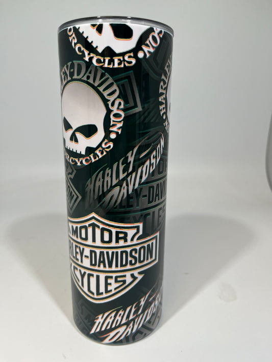 20 oz Skinny Tumbler - HARLEY WILLIE G