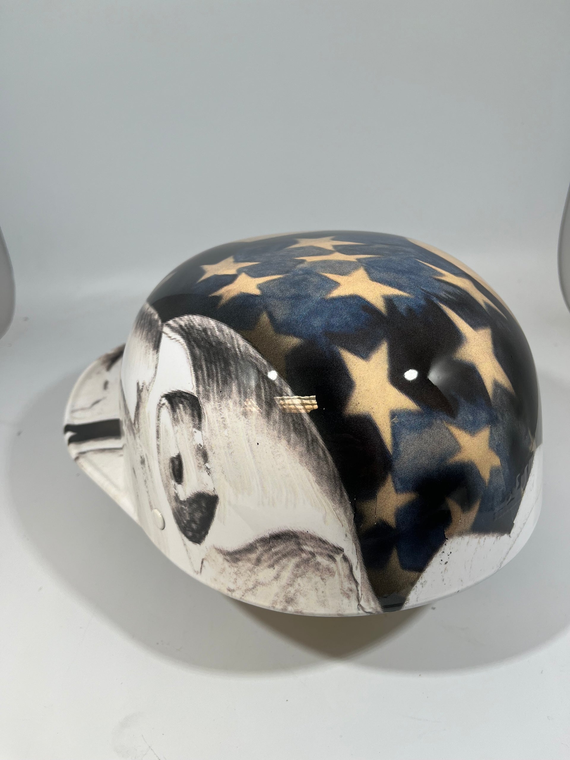Full brim Hydro dipped Trump customizable hardhats – The Hard Hat Shop