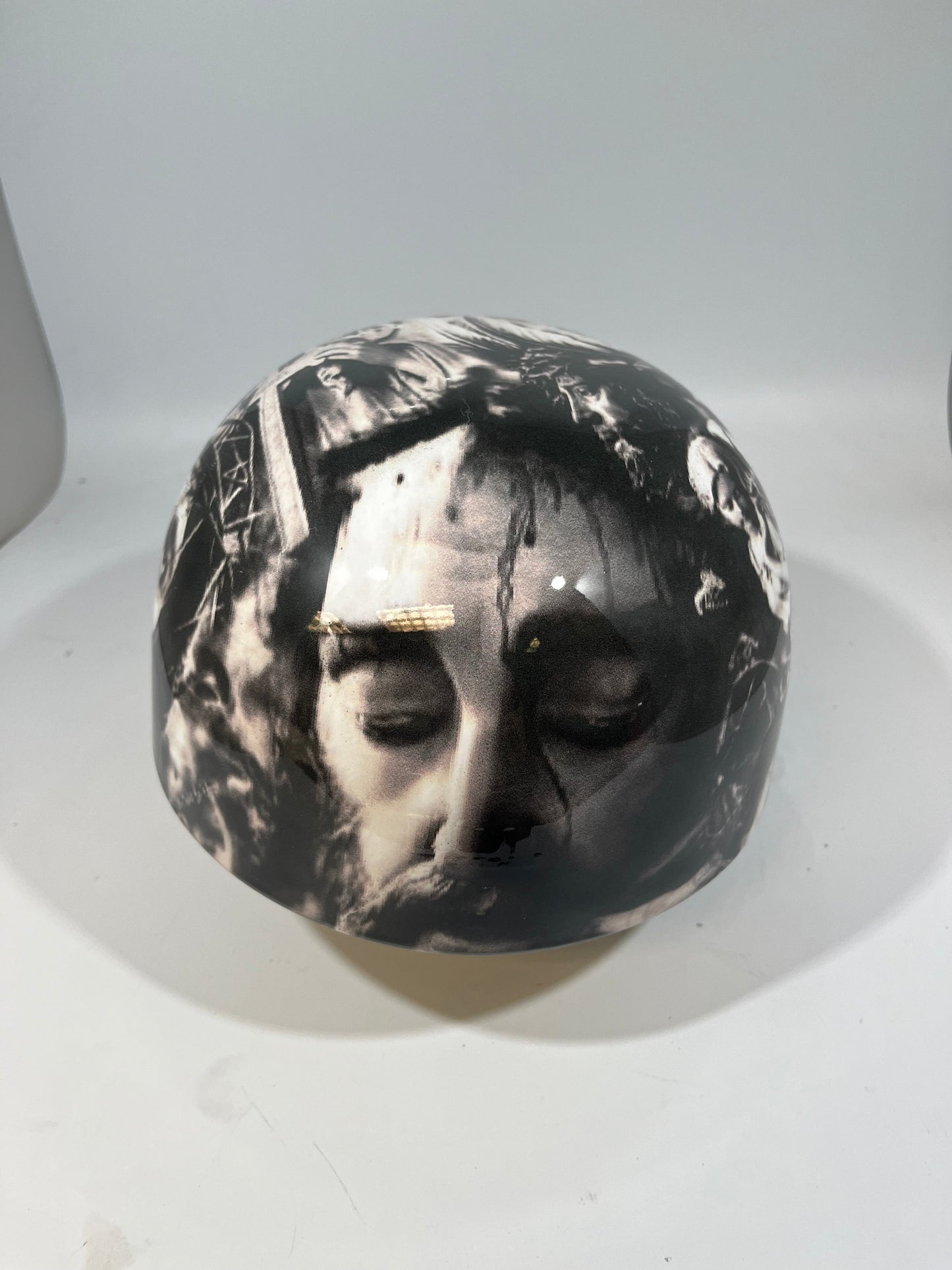 Baseball Cap Style Motorcycle Helmet JESUS